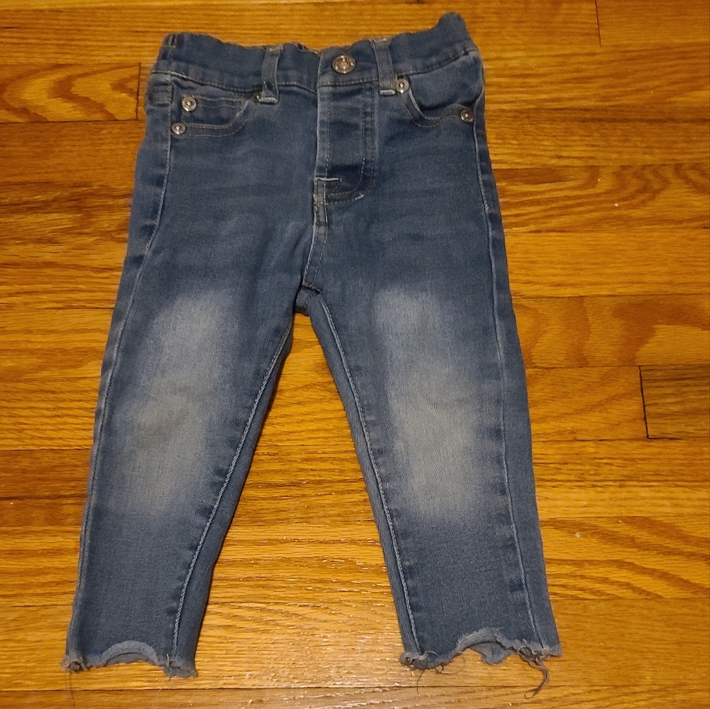 4 for $28 - 7 For All Mankind Girls 24m Blue Jean Jeggings